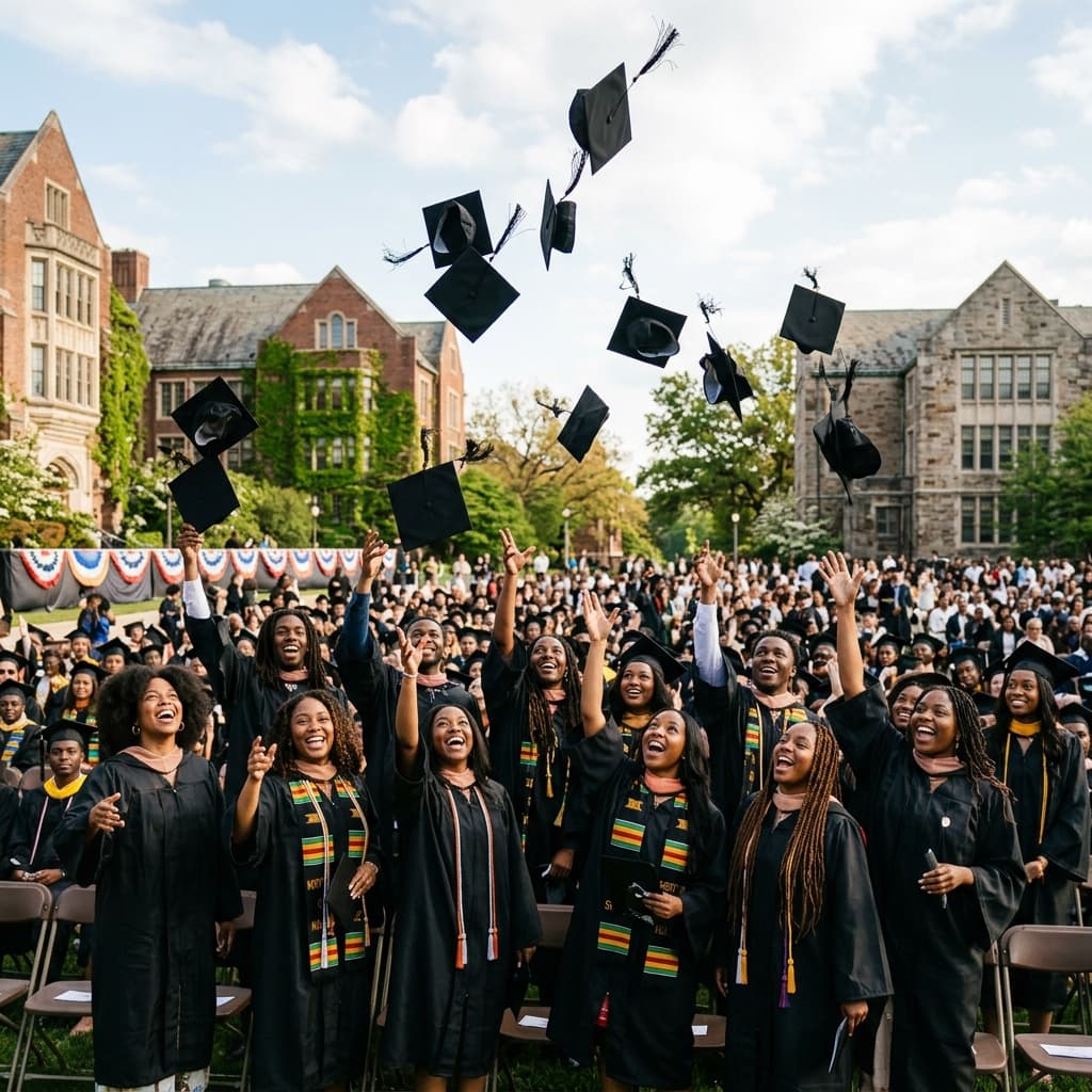 Senior School graduates at Oasis College