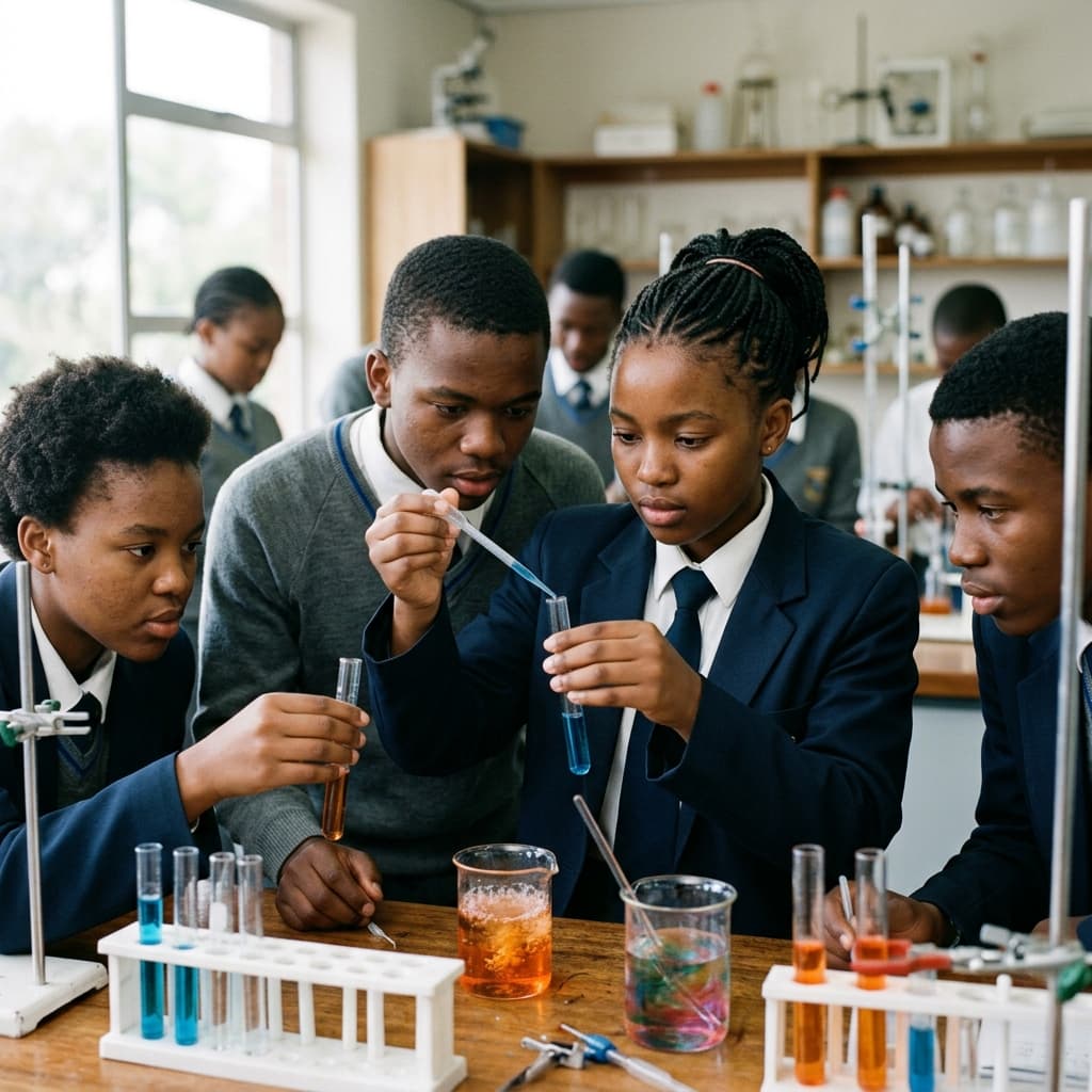 Middle School students at Oasis College